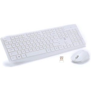 HP CS10 Wireless Keyboard & Mouse Combo: White – Minimalist Design, Long Battery Life, Plug-and-Play Ease, Wireless