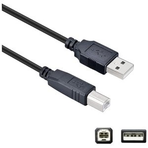 Shivox USB Printer Cable USB 2.0 Type A Male to B Male Scanner Cord High Speed (3m) – Connect and Print with Confidence