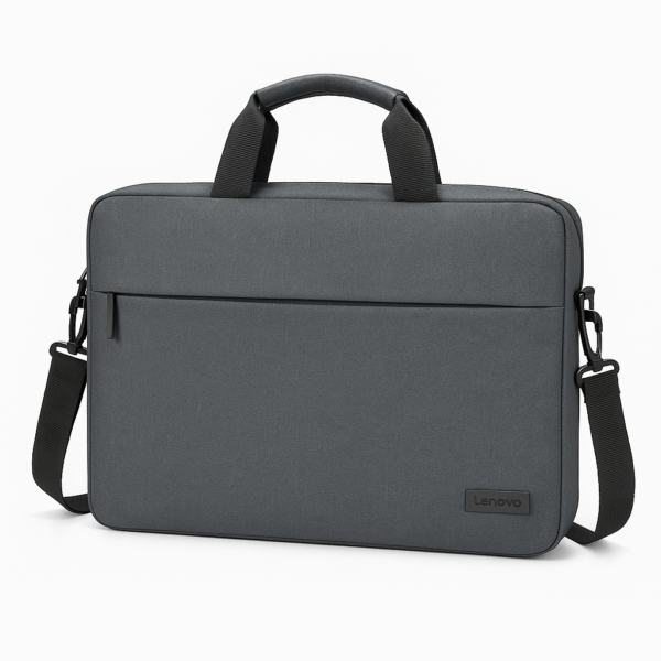 Lenovo T210 Laptop Carrying Bag Durable Water-Repellent Fabric, Fits 15.6" Laptops & Tablets, Sleek Design, Business Casual or School (Grey)
