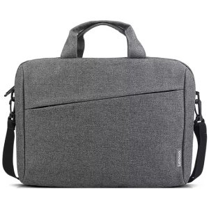 Lenovo T210 Laptop Carrying Bag Durable Water-Repellent Fabric, Fits 15.6″ Laptops & Tablets, Sleek Design, Business Casual or School (Grey)