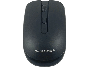 Shivox SX-2000 Basic Wireless Mouse – Unleash Wireless Freedom and Control (Black)