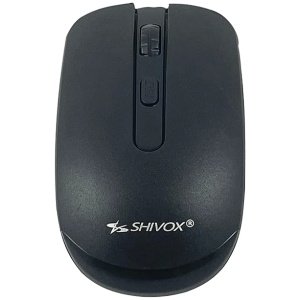 Shivox SX-2000 Basic Wireless Mouse – Unleash Wireless Freedom and Control (Black)