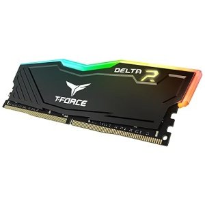 TeamGroup T-Force Delta RGB 16GB (2x8GB) DDR4 RAM: 3600MHz Speed, CL18 Latencies, Stunning RGB Lighting, Plug & Play Performance