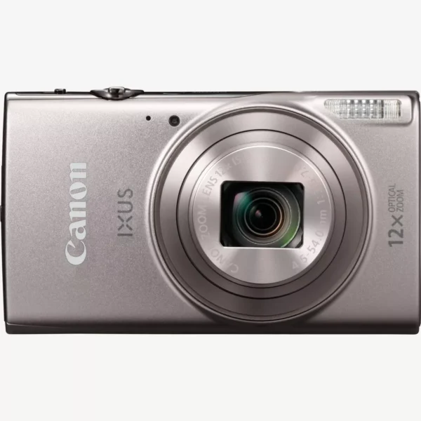 Canon IXUS 285 HS Silver – Compact camera with 12x zoom and Wi-Fi for business and resale