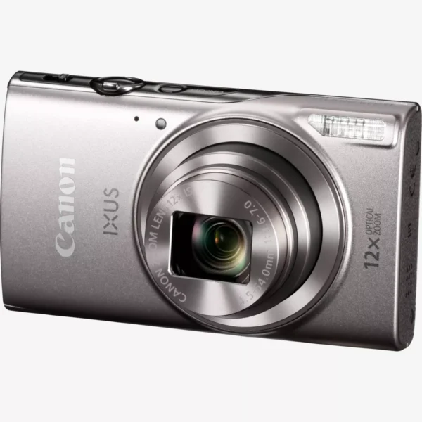 Canon IXUS 285 HS – Silver A compact, high-performance point-and-shoot camera, ideal for bulk sales to businesses, retail outlets, and content teams seeking value and reliability. - Image 3