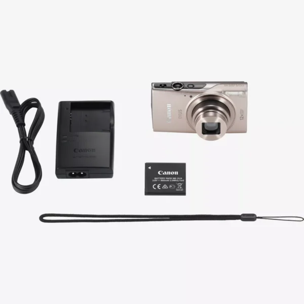 Canon IXUS 285 HS – Silver A compact, high-performance point-and-shoot camera, ideal for bulk sales to businesses, retail outlets, and content teams seeking value and reliability. - Image 4