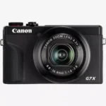 Canon PowerShot G7 X Mark III Premium Vlogger Kit – Black, featuring camera, tripod grip, and 64 GB SD card, ideal for business content creation