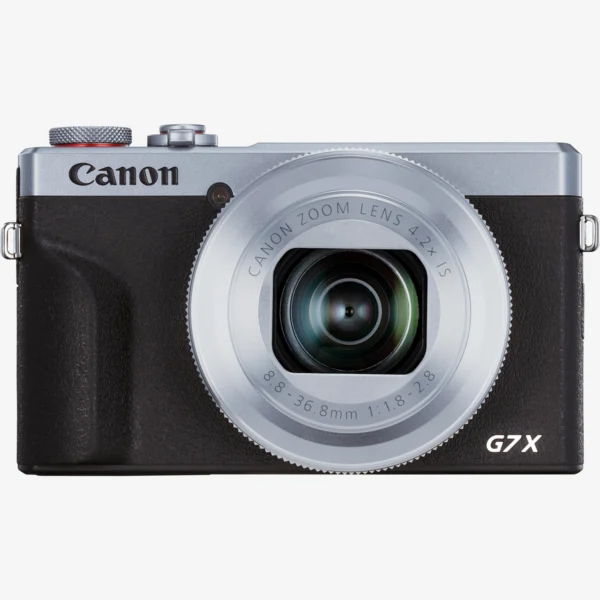 Canon PowerShot G7 X Mark III Compact Camera Silver – Flip-up screen, compact design, made for vlogging and business resale