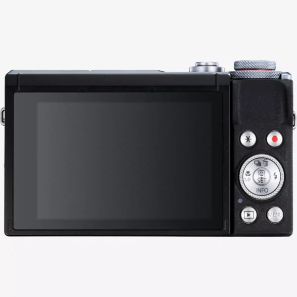Canon PowerShot G7 X Mark III Compact Camera Silver – Flip-up screen, compact design, made for vlogging and business resale