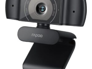 Rapoo C200 720p HD USB Webcam with dual noise-reduction microphones and 100° wide-angle lens