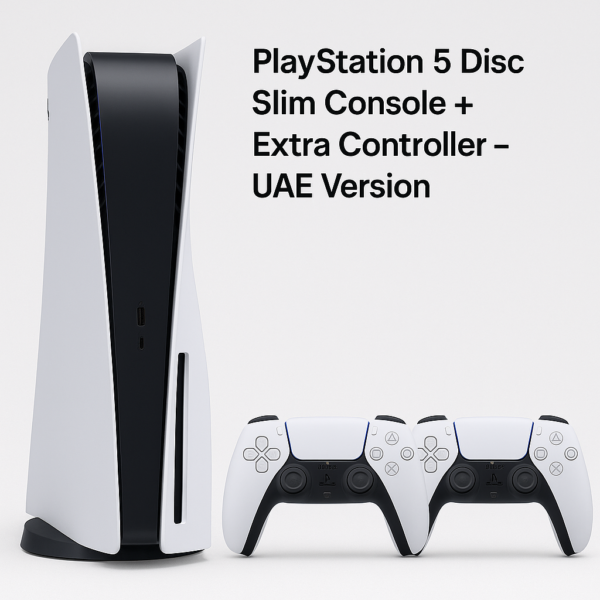 PlayStation 5 Slim Console + Extra Controller - UAE Version