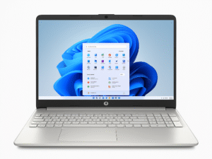 HP Laptop 15-fd0137ne, 15.6" Full HD Display, Intel® Core™ i5-1235U, 16GB RAM, 512GB SSD, Intel® Iris® Xe Graphics, Windows 11 Home, Natural silver [B21RJEA]