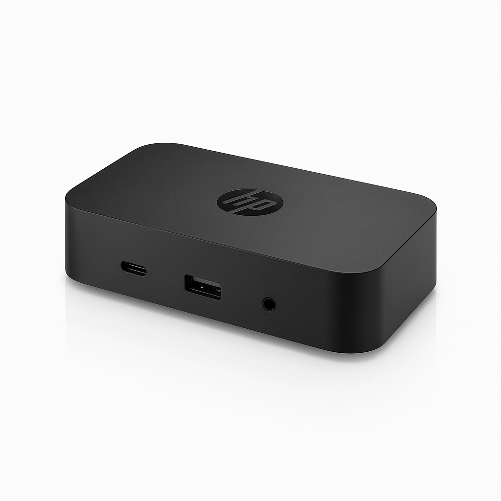 Lenovo ThinkPad USB-C Dock 40AY0090EU, black, featuring universal USB-C connectivity, HDMI, and multiple USB ports for professional workstations