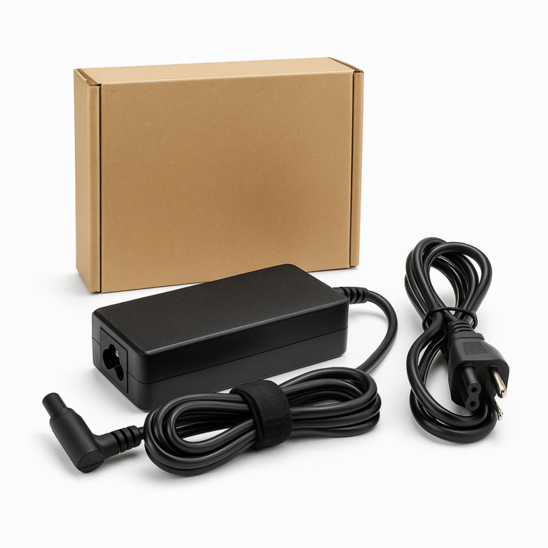 Shivox Laptop Adapter 72W, black, with 5.5x2.5mm connector and I16V 4.5A output, brown box packaging for wholesale and business use