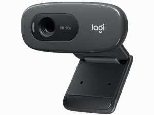 Affordable Logitech C270 HD Webcam – 720p Video Calling & Recordingand reliable 720p HD webcam with noise-reducing mic, ideal for business