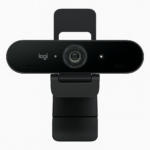 Logitech Brio Stream Webcam, Black color, Ultra 4K HD video calling and streaming with auto light correction