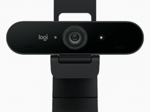 Logitech Brio Stream Webcam, Black color, Ultra 4K HD video calling and streaming with auto light correction