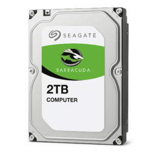 Seagate Barracuda 2TB internal hard drive, 3.5-inch SATA 6 Gb/s, 7200 RPM with 256MB cache, ideal for desktops and business storage