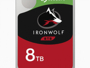 Seagate IronWolf 8TB NAS internal hard drive, 3.5-inch SATA 6 Gb/s, 7200 RPM with 256MB cache, optimized for NAS and continuous use