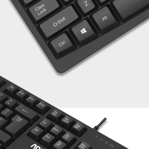 AOC KM150 wired combo delivers smooth, precise typing and navigation with a reliable USB connection—ideal for home or office use - Image 5
