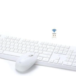 HP CS10 Wireless Keyboard and Mouse Combo in White – Ideal for Office and Bulk Purchase