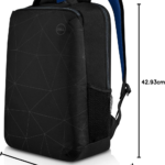 Dell ES1520P 15.6-inch Essential Backpack front view with laptop compartment