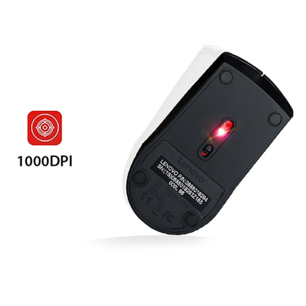 Lenovo M120 Pro Wireless Optical Mouse - Black - Image 2