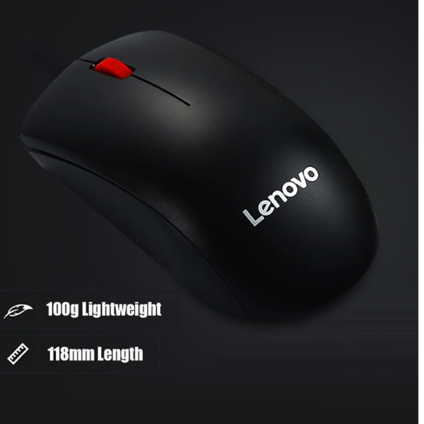 Lenovo M120 Pro Wireless Optical Mouse - Black - Image 4