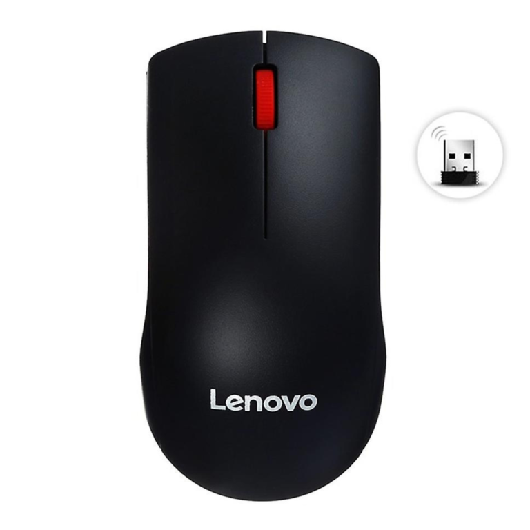 Lenovo M120 Pro Wireless Optical Mouse – Black – Ergonomic 2.4GHz USB Mouse