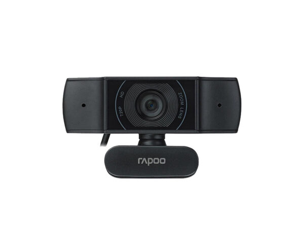Rapoo C200 720p HD USB Webcam with dual noise-reduction microphones and 100° wide-angle lens