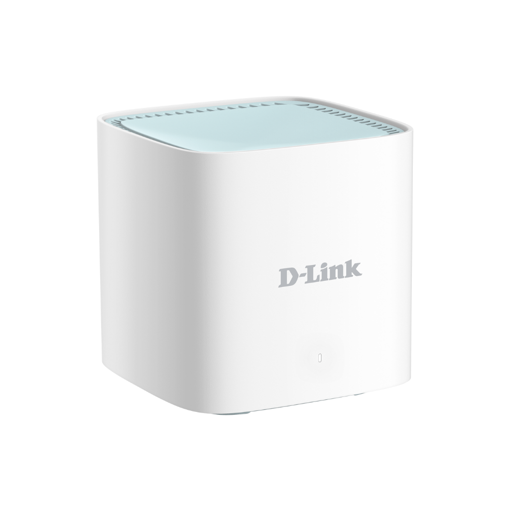 D-Link EAGLE PRO AI AX1500 Mesh Wi-Fi 6 System (M15 3-Pack) with AI-driven optimization, dual-band Wi-Fi 6 speeds, and seamless coverage