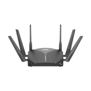 D-Link DIR-3060P4 AC3000 Router with Smart Mesh, Tri-Band speed, McAfee security, and voice assistant support – ideal for home and office