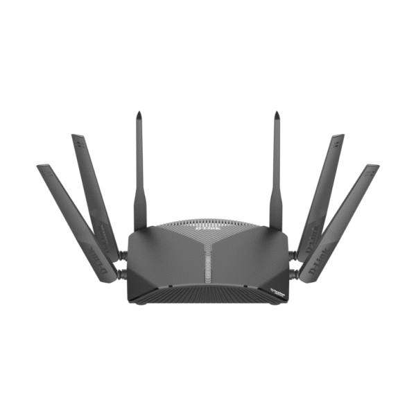 D-Link DIR-3060P4 AC3000 Router with Smart Mesh, Tri-Band speed, McAfee security, and voice assistant support – ideal for home and office