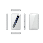 D-Link DWR-930M 4G LTE Mobile Router with 3000 mAh battery, supports up to 8 users, compact and secure for business Wi-Fi on the go