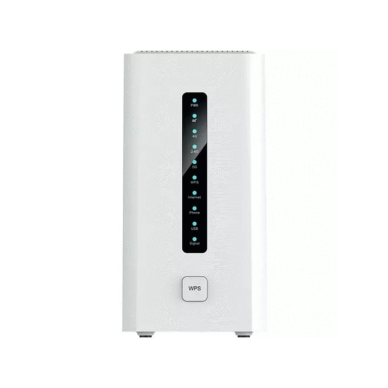 D-Link DWR-2000M 5G AX1800 Dual-Band Gigabit Router with internal antennas, supporting up to 128 devices, ideal for business connectivity