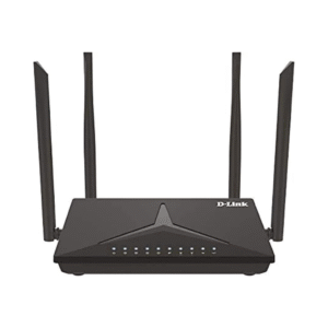 D-Link DIR-825M AC1200 Dual Band Gigabit Router with four external antennas, dual-band Wi-Fi, and multiple operating modes for business use