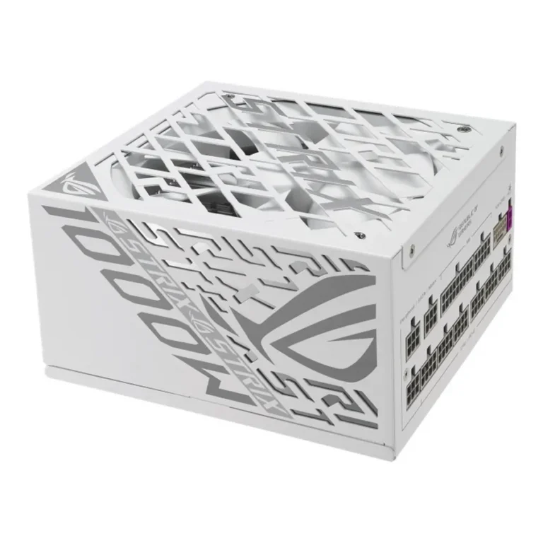 Asus 90YE00W4-B0NA00 ROG Strix 1000W Platinum fully modular gaming power supply white edition