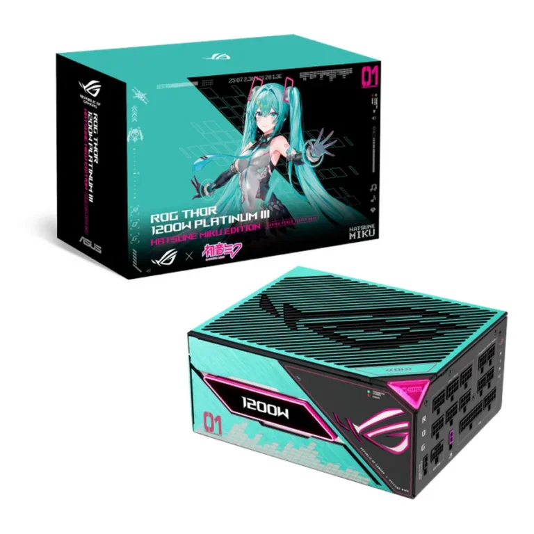 Asus ROG Thor Platinum III Hatsune Miku Edition Power Supply