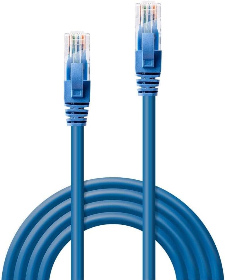 Shivox Cat 6 80M Blue, high speed RJ45 Ethernet UTP patch cable for office and bulk networking use