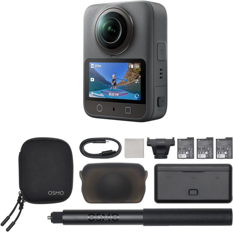 DJI Osmo 360 Adventure Combo - Waterproof 8K 360° Action Camera with 1-Inch Sensor