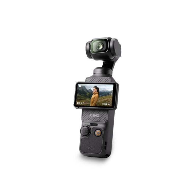 DJI Pocket 3, Osmo Pocket 3 standard 4K pocket gimbal camera with 1-inch CMOS sensor for creator and travel use