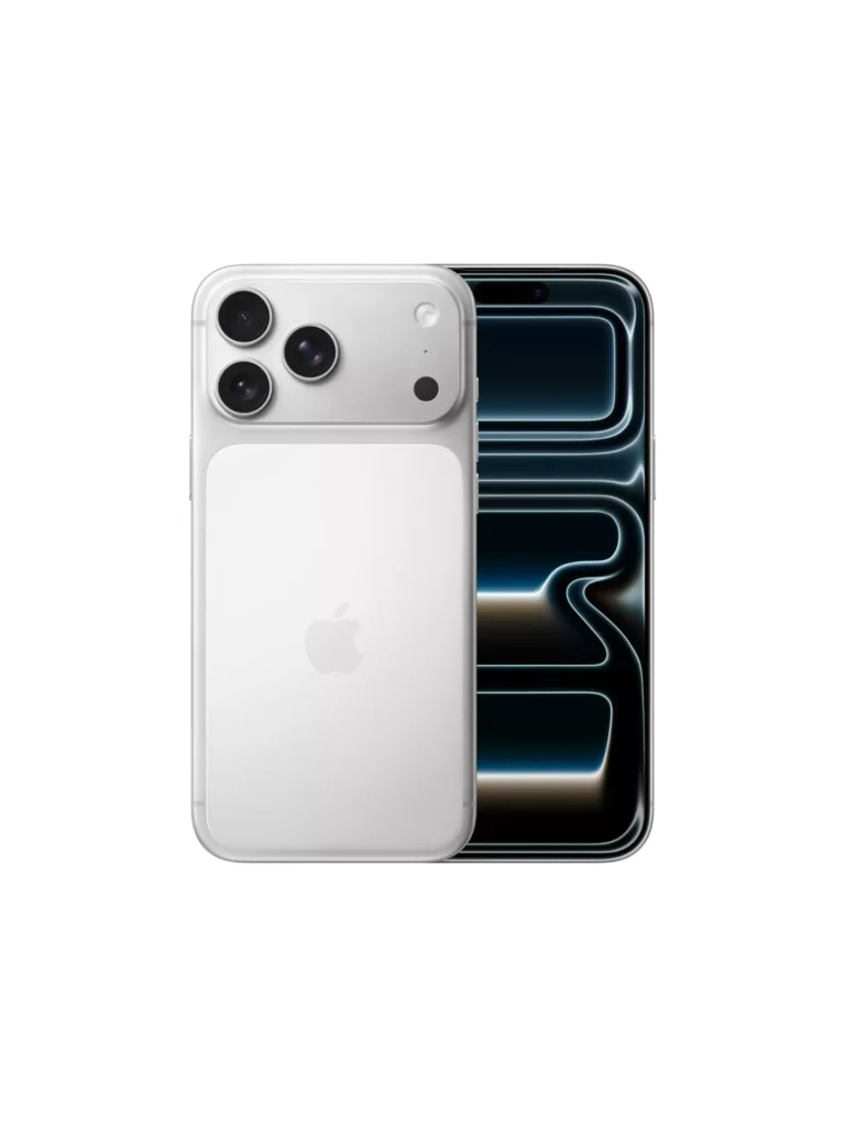Apple iPhone 17 Pro 1TB Silver smartphone with 6.3-inch Super Retina XDR OLED display and 48MP Pro Fusion camera system