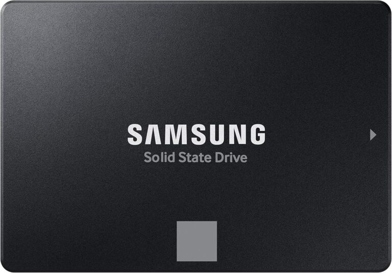 Samsung 870 QVO 1TB 2.5-inch SATA III internal SSD model MZ-77Q1T0B for compatible laptops and desktop PCs