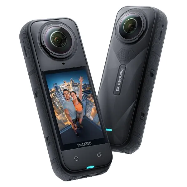 Insta360 X5 Action Camera black – 12K 360° camera for business video, rugged and wireless, ideal for B2B resellers and commercial use