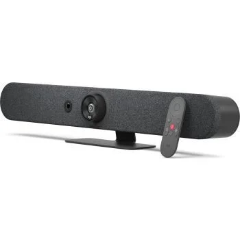 Logitech Rally Bar Mini, all-in-one 4K video bar, AI autoframing, beamforming mics, USB & appliance mode, B2B wholesale