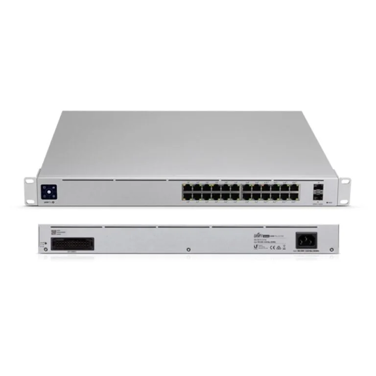 Ubiquiti USW-Pro-24-PoE, 24-port PoE switch, 16 PoE+ and 8 PoE++, 2× 10G SFP+, 400W budget, B2B wholesale