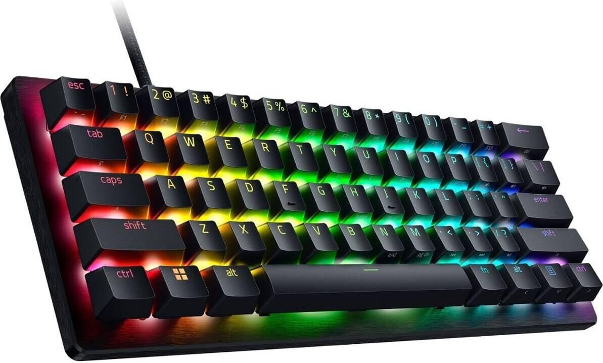 Razer RZ03-04990100-R3M1, Huntsman V3 Pro 60% analog optical keyboard, Gen-2 switches, bulk esports and B2B use