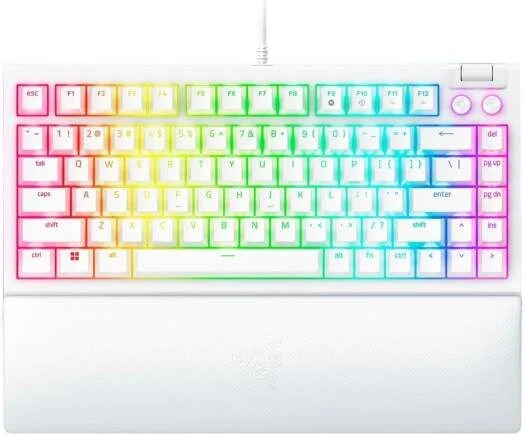 Razer RZ03-05001700-R3M1, BlackWidow V4 75% mechanical gaming keyboard, hot-swappable tactile switches, bulk esports and B2B use