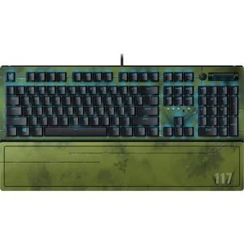 razer blackwidow v3, Halo Infinite Edition, green mechanical switches, Chroma RGB lighting, bulk gaming setups