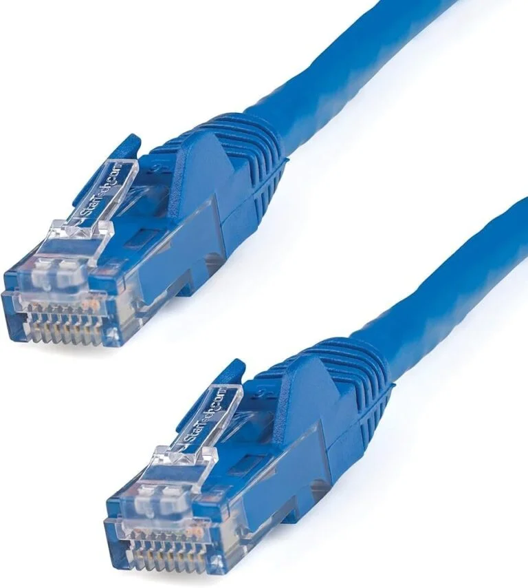 Shivox Cat 6 80M Blue, high speed RJ45 Ethernet UTP patch cable for office and bulk networking use